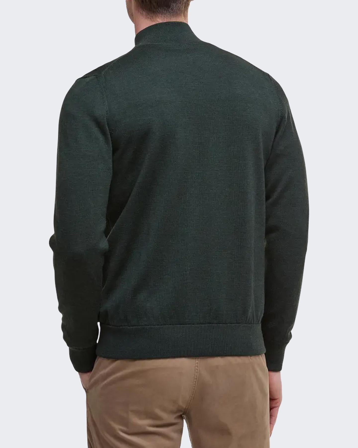 Heren Gamlin Half Zip Olive Groen