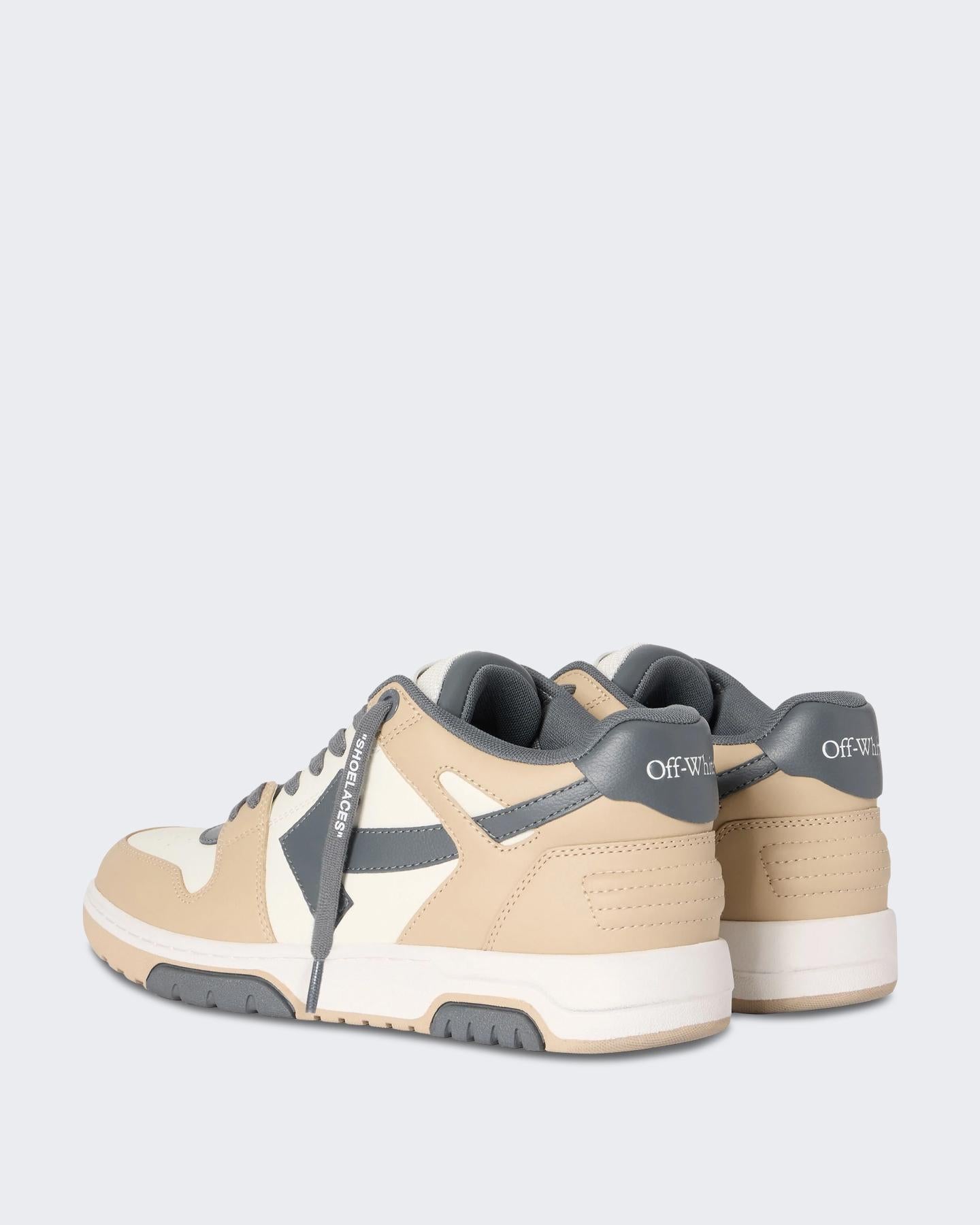 OFF WHITE Heren Out Of Office Sneaker Beige