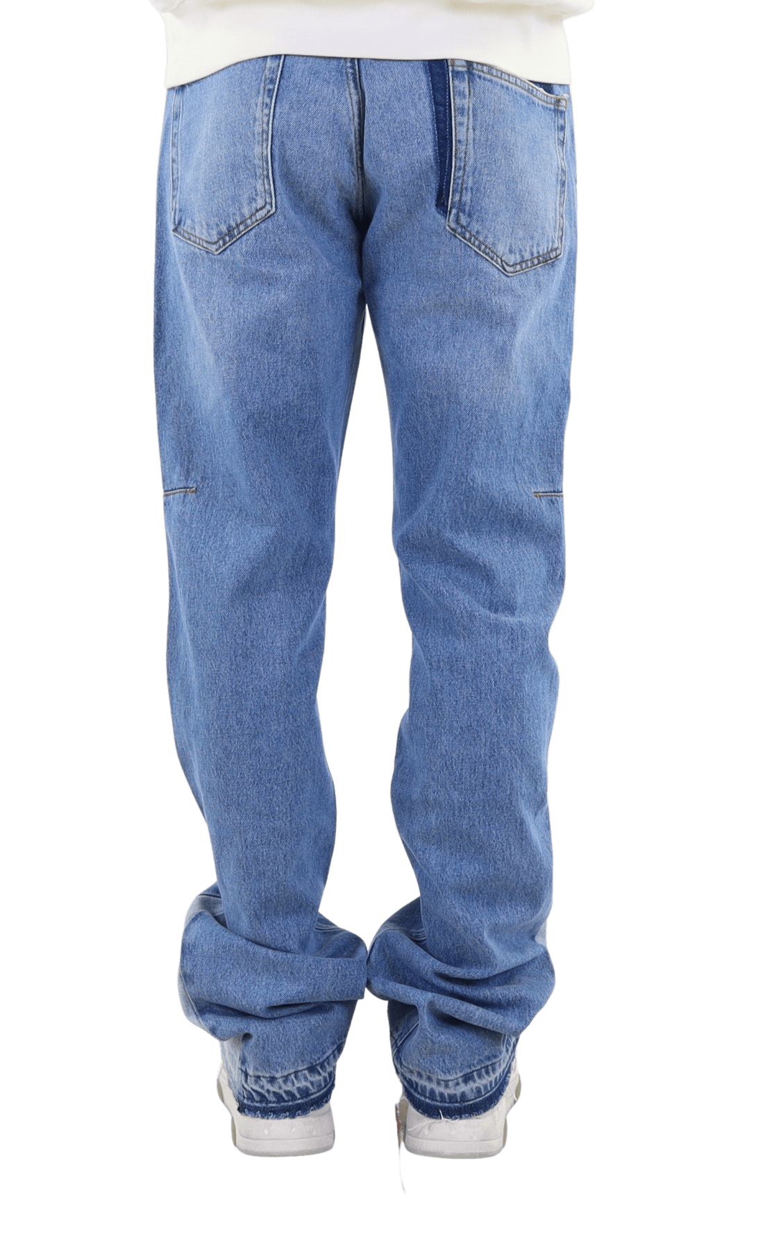 Heren Flared Straight Jeans