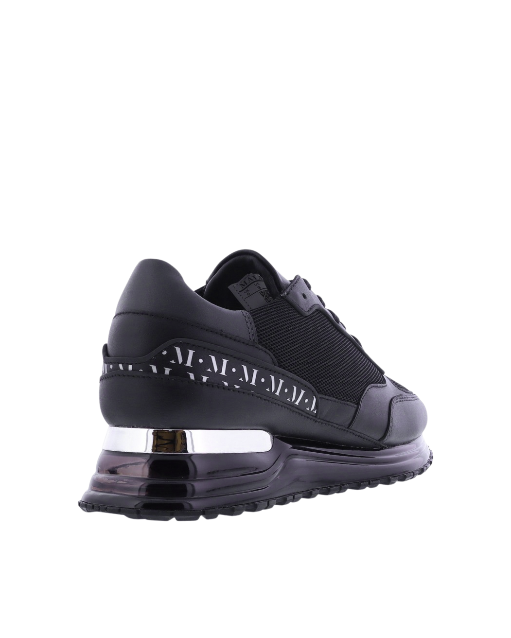 Heren Knox Gas Sneaker Zwart/Zilver