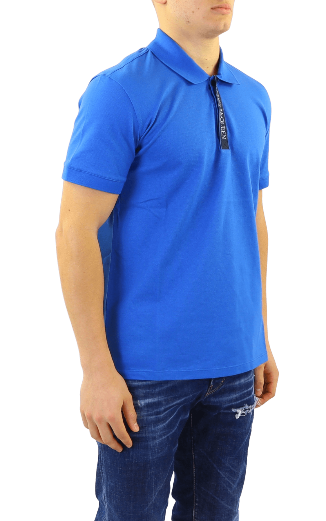 Heren Logo Tape Polo