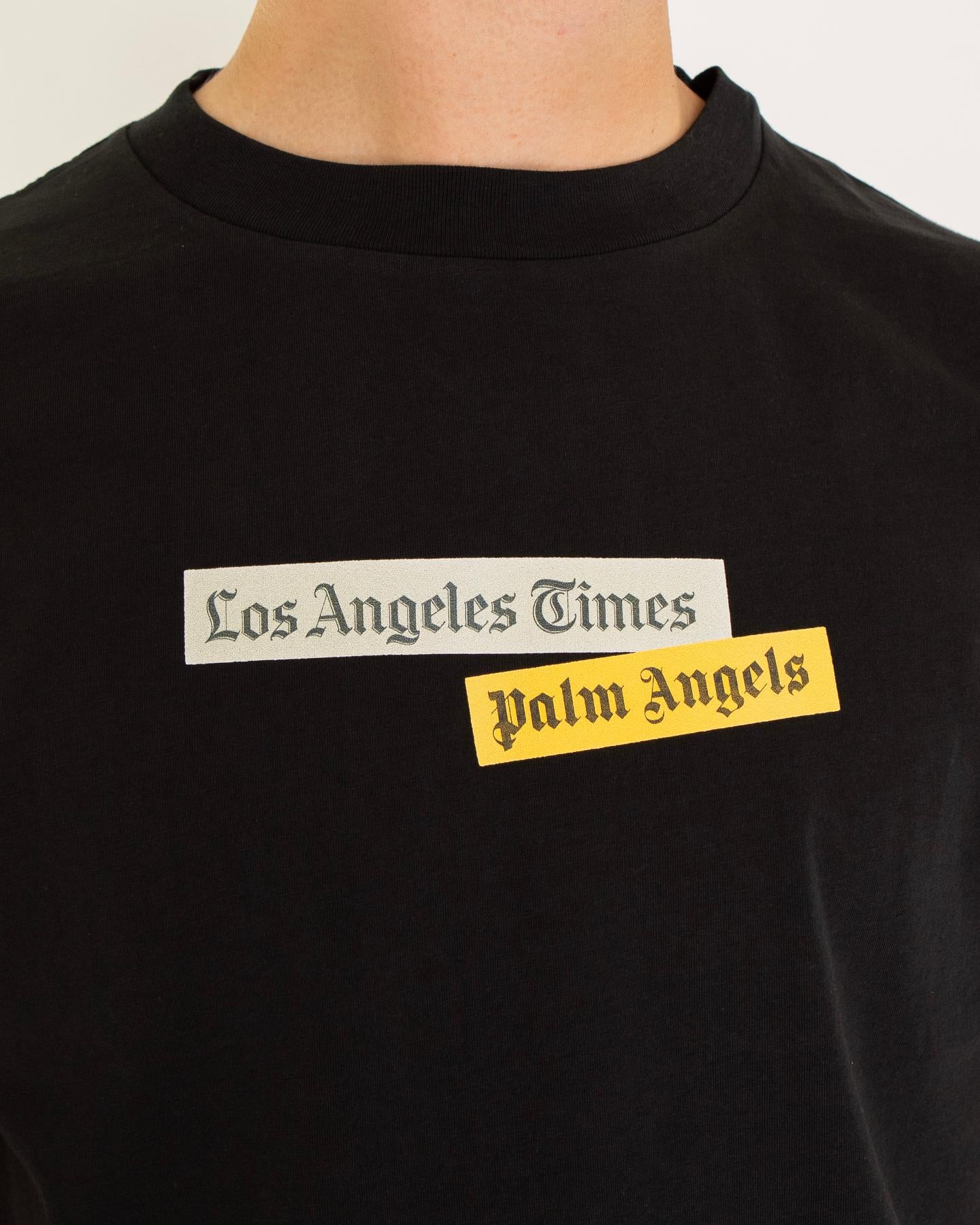 Heren Paxlatimes Reg T-Shirt Zwart