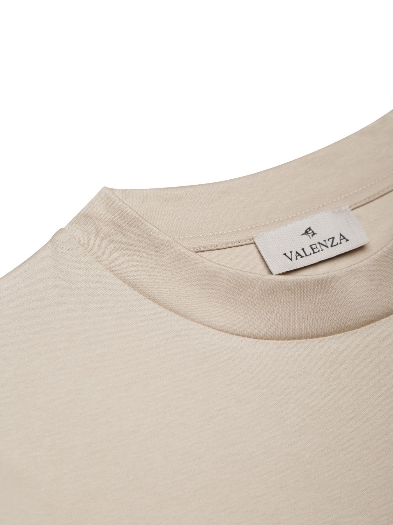 Heren Heavy Supima Sweater Beige