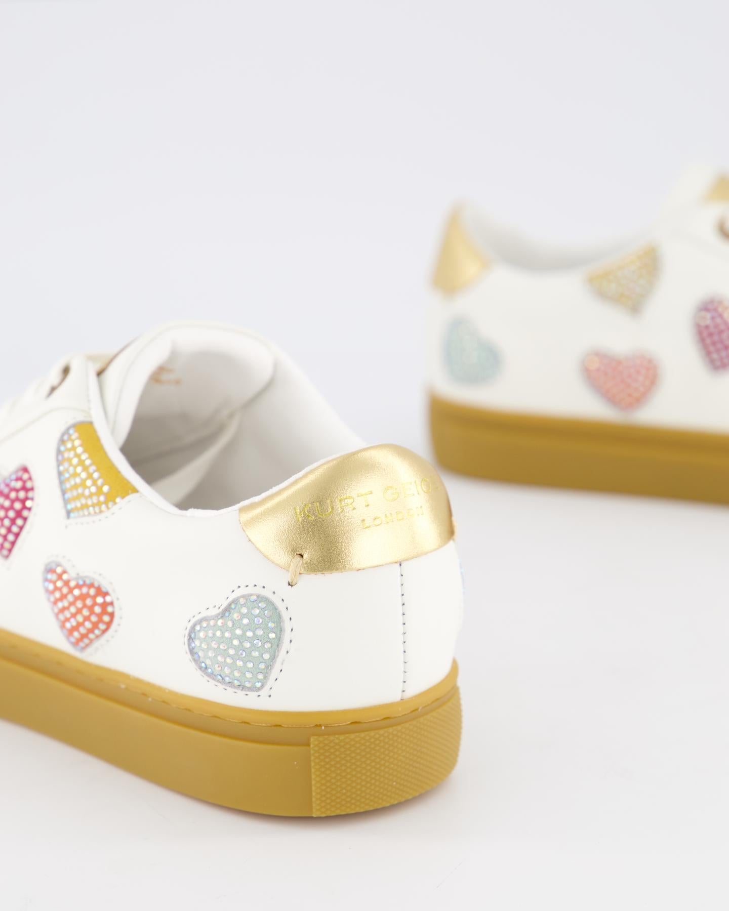 Dames Lane Love Sneaker Wit