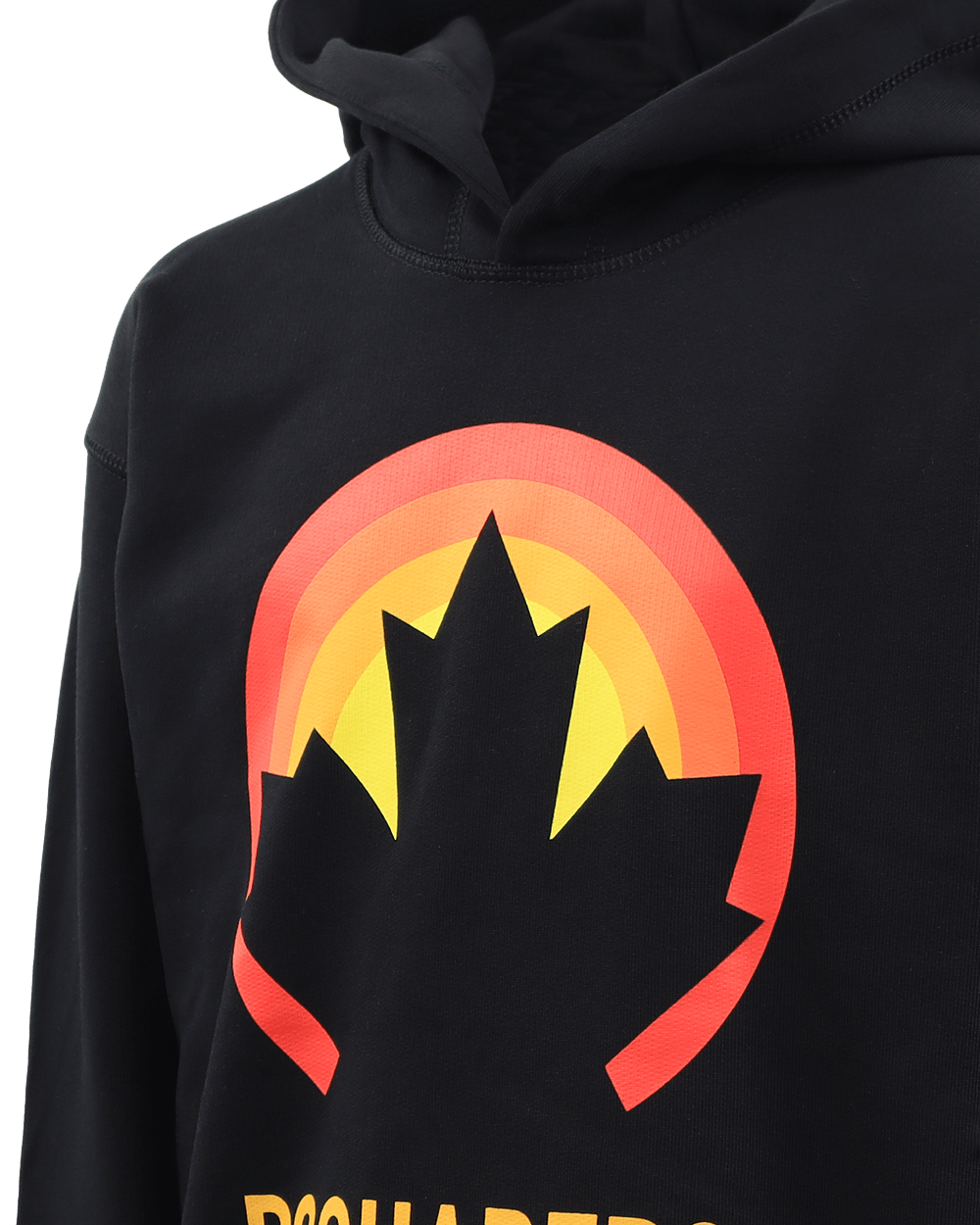 Kids Slouch Fit Felpa Zwart