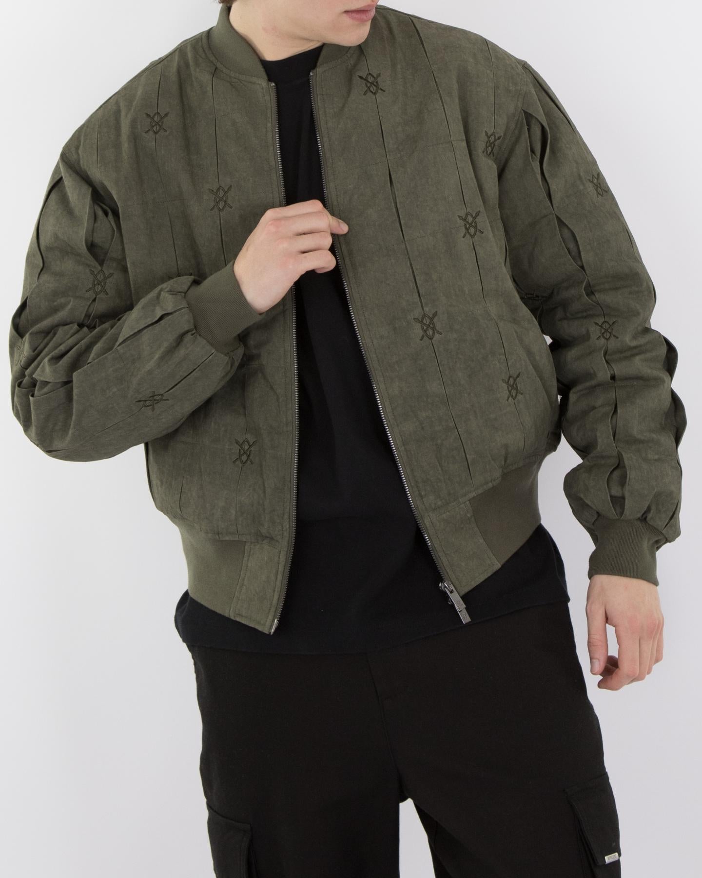 Heren Rasal Bomber Jacket Groen