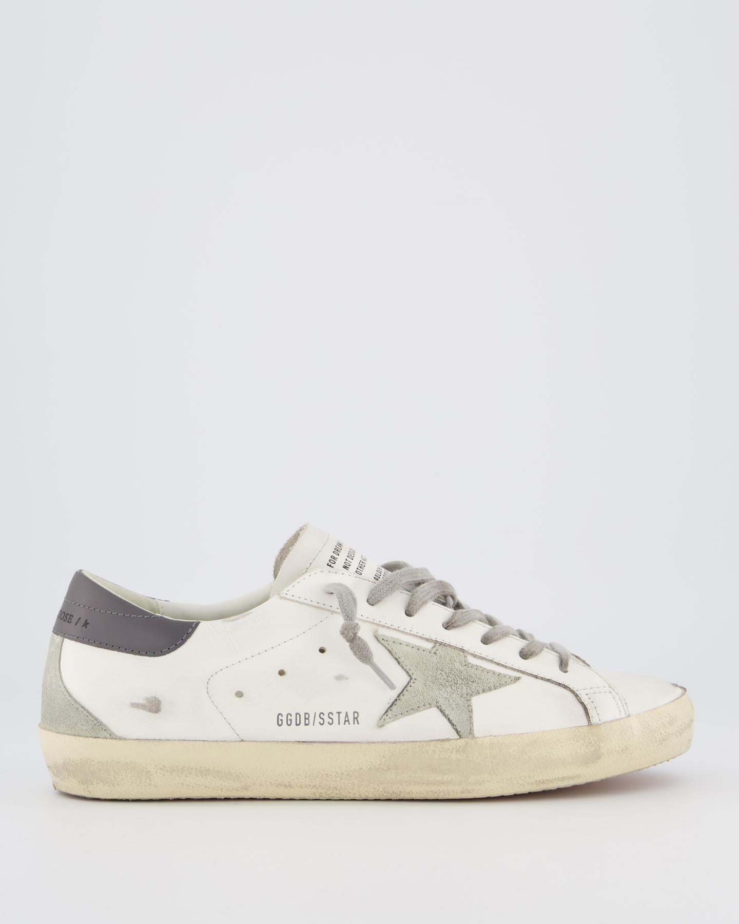 Heren Super Star Sneaker Wit/Grijs