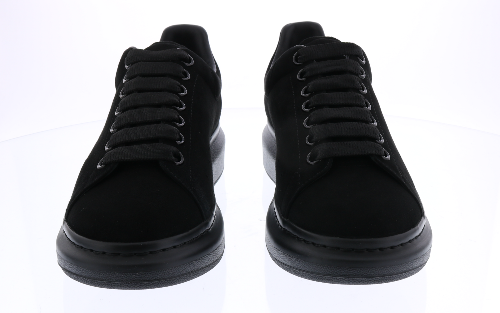 Heren Oversized Sneaker zwart/suede