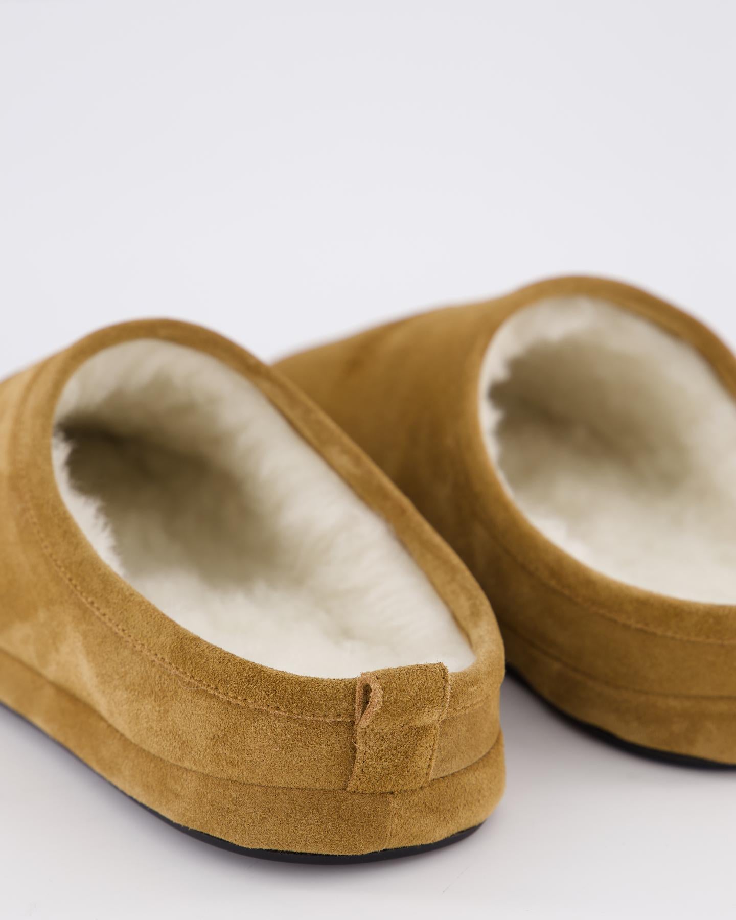 Heren ALASKA SLIPPER SUEDE/SHEAR