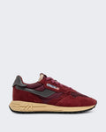 Damen Reelwind Low Sneaker Wildleder mit Netzdetail Rot — huidige kleur