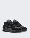Heren Area Lo Fluffy sneaker zwart