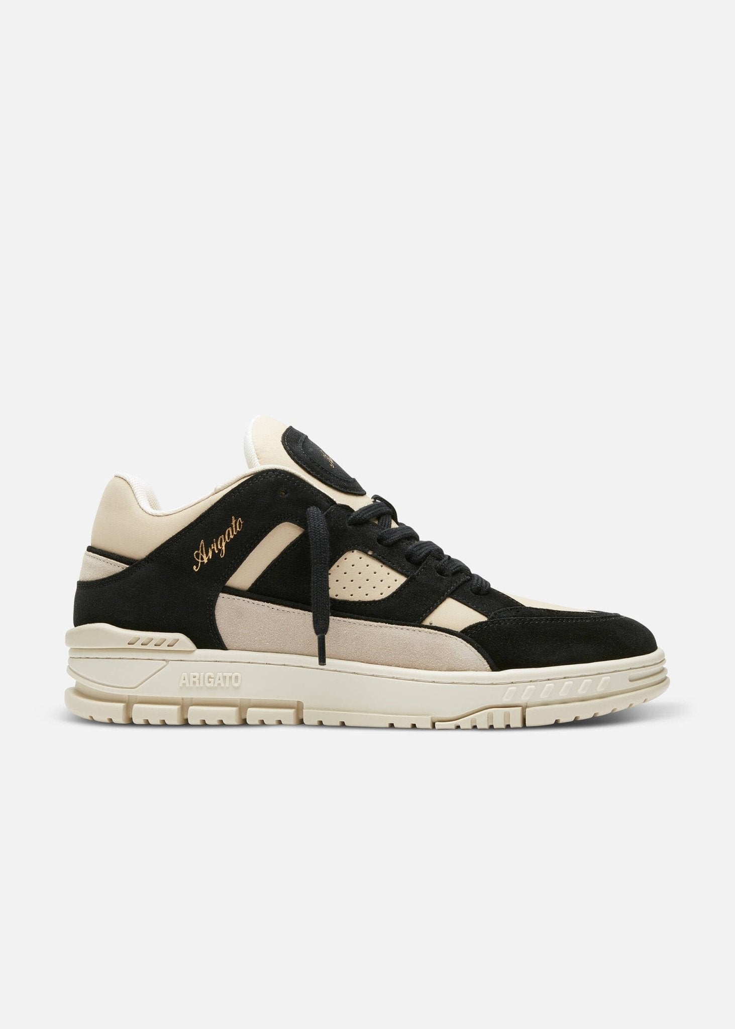 Axel Arigato Heren Area Lo sneaker zwart/beige - Eleganza.nl