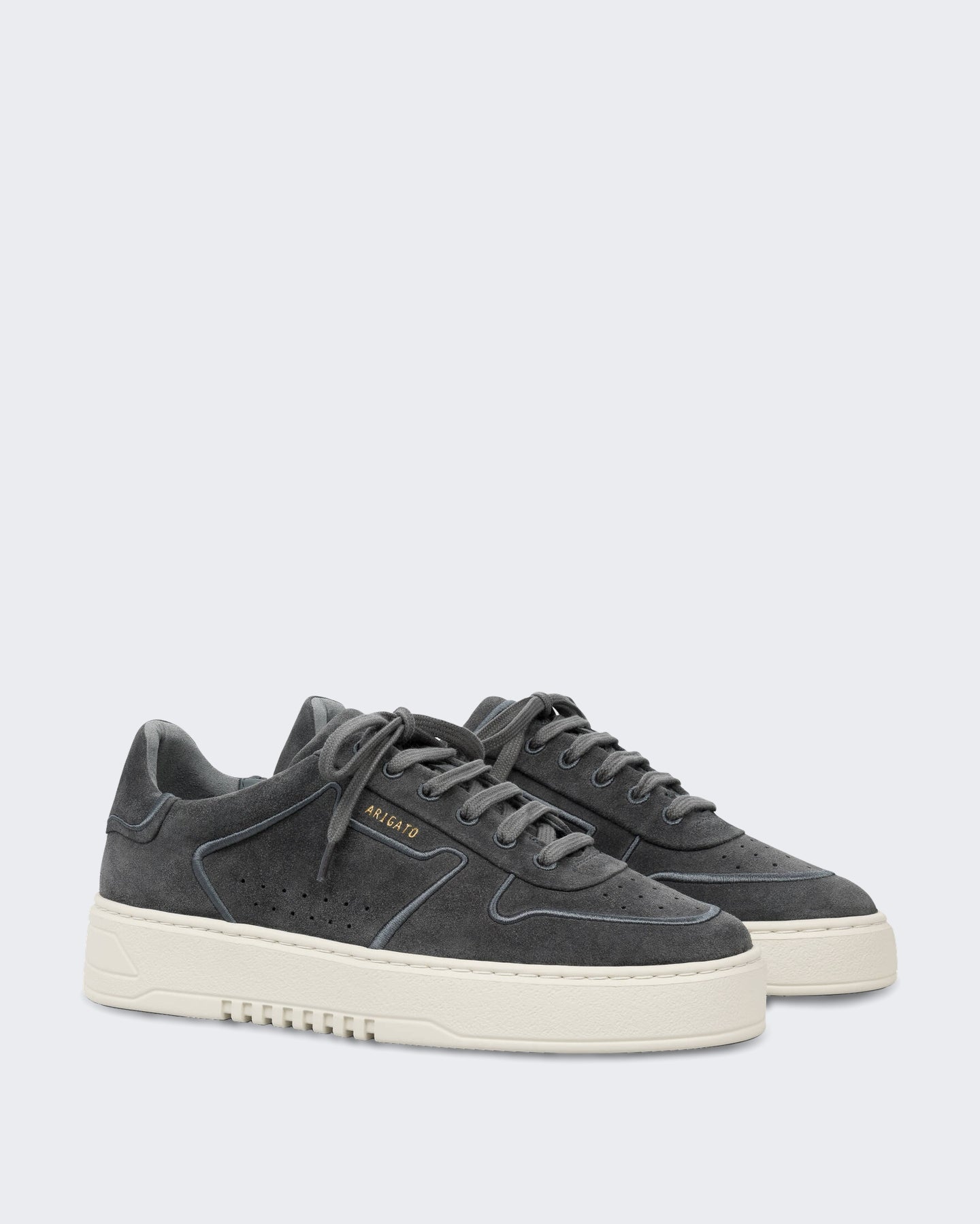 Axel Arigato Heren Orbit Embroidery Grijs/Wit - Eleganza.nl