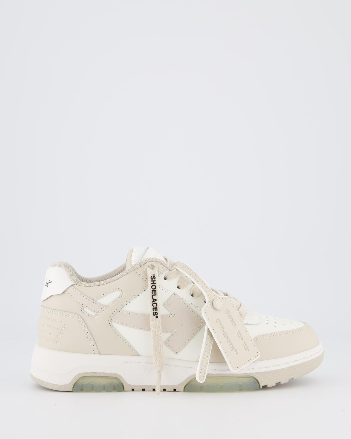 Dames Out Of Office Sneaker Wit/Beig