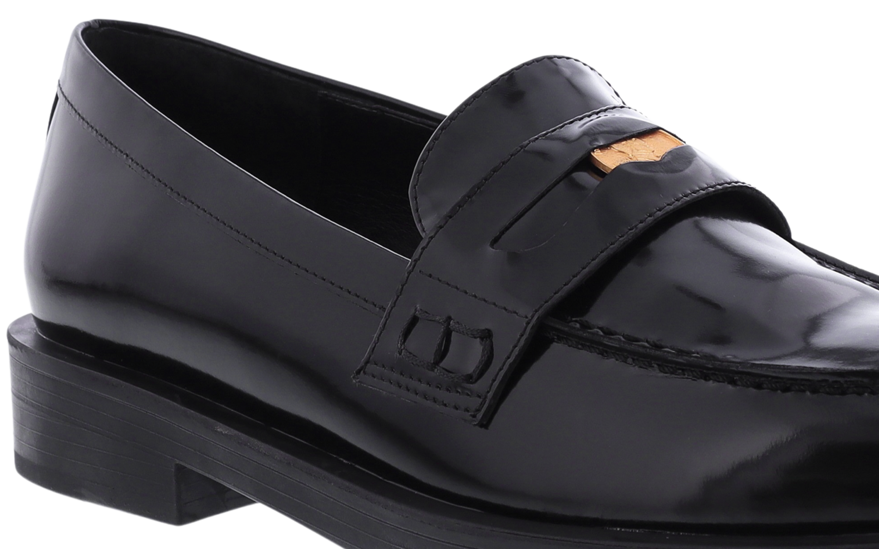 Dames Bras Penny Loafer Zwart