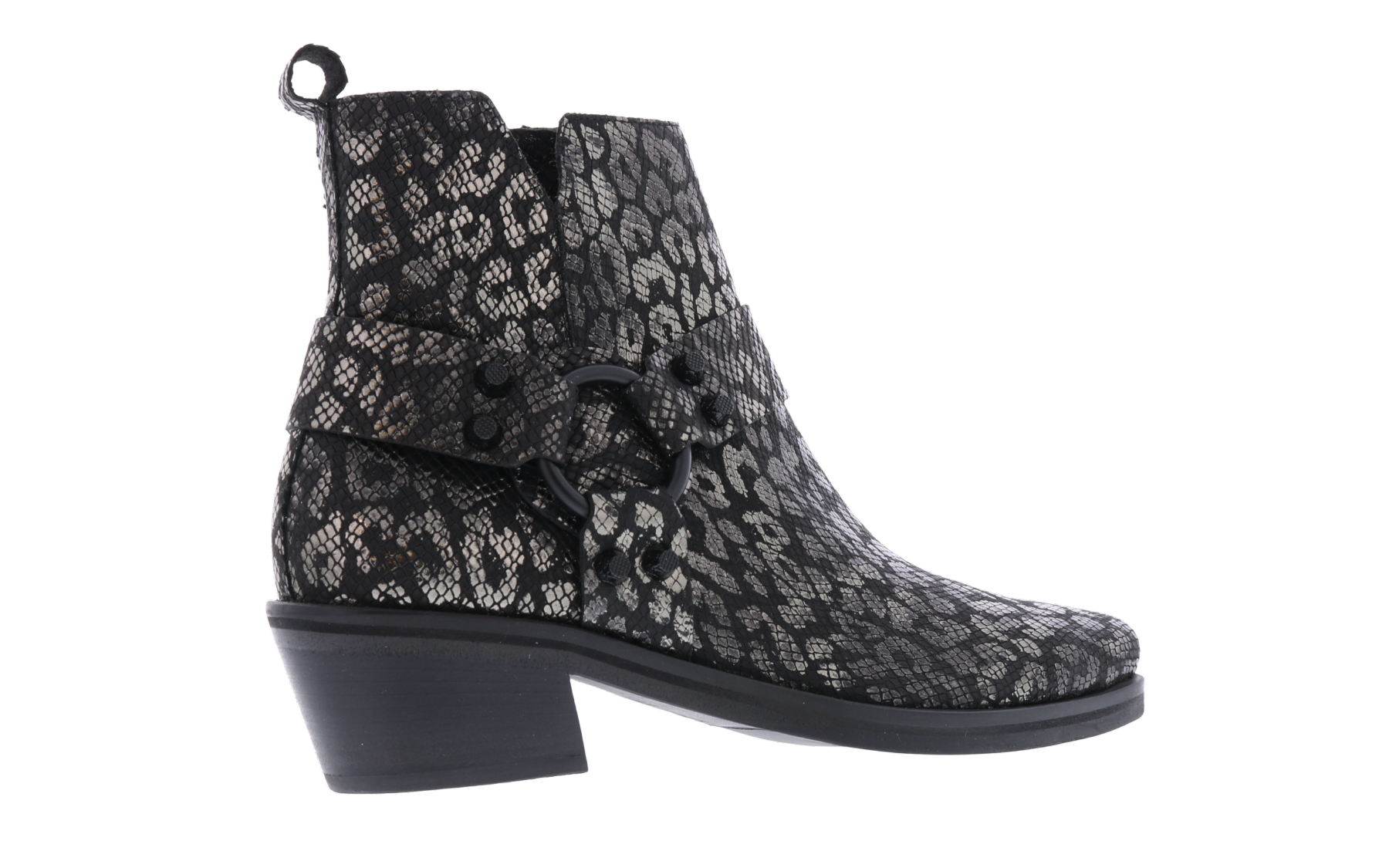 Dames Western with Buckle Leo Snake
