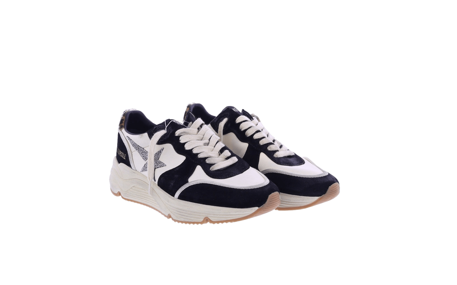 Dames Running Sole Nappa Upper Cryst