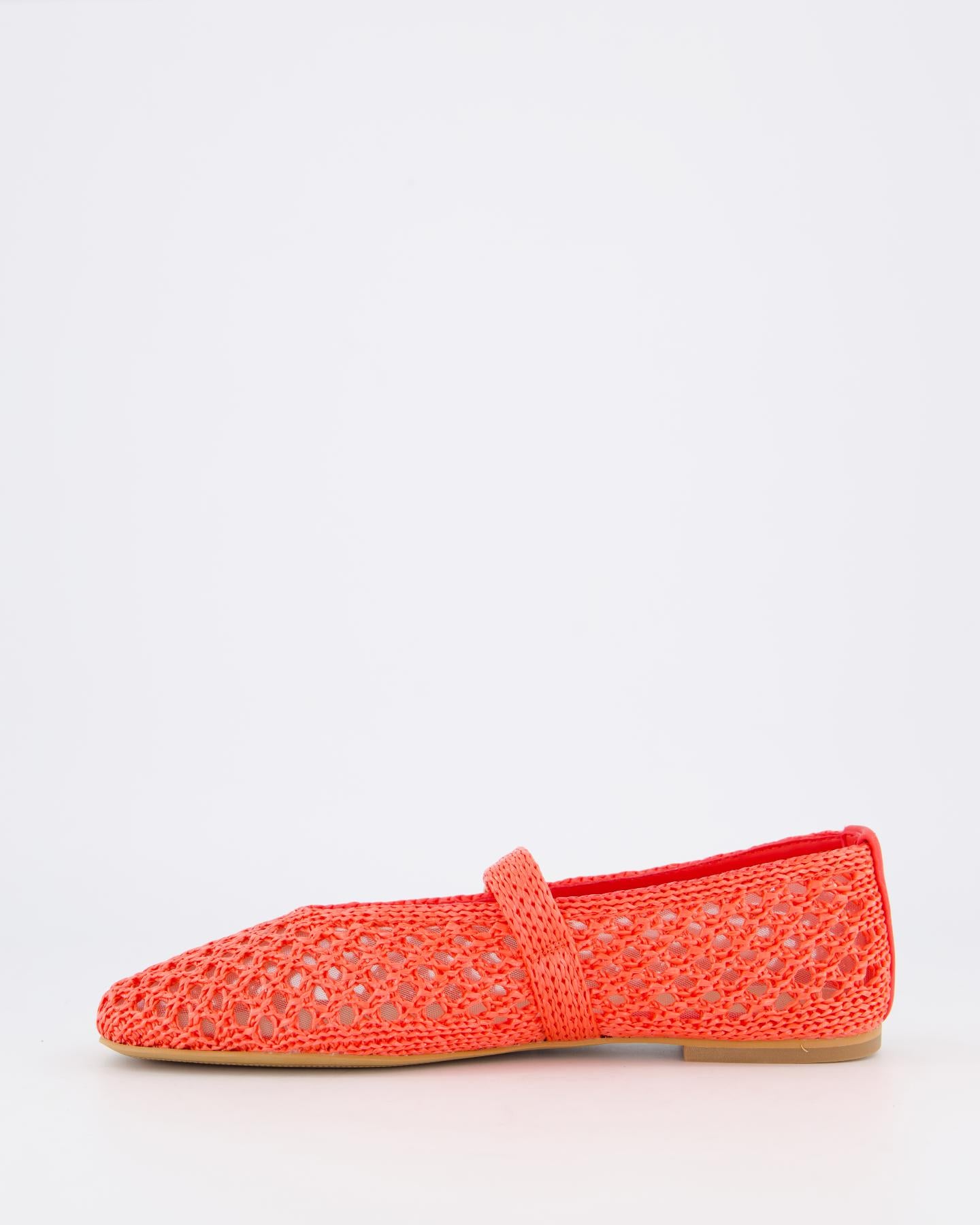 Dames Raffia Ballerina