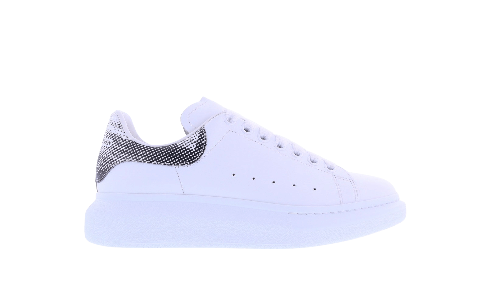 Heren Oversized Sneaker wit/print