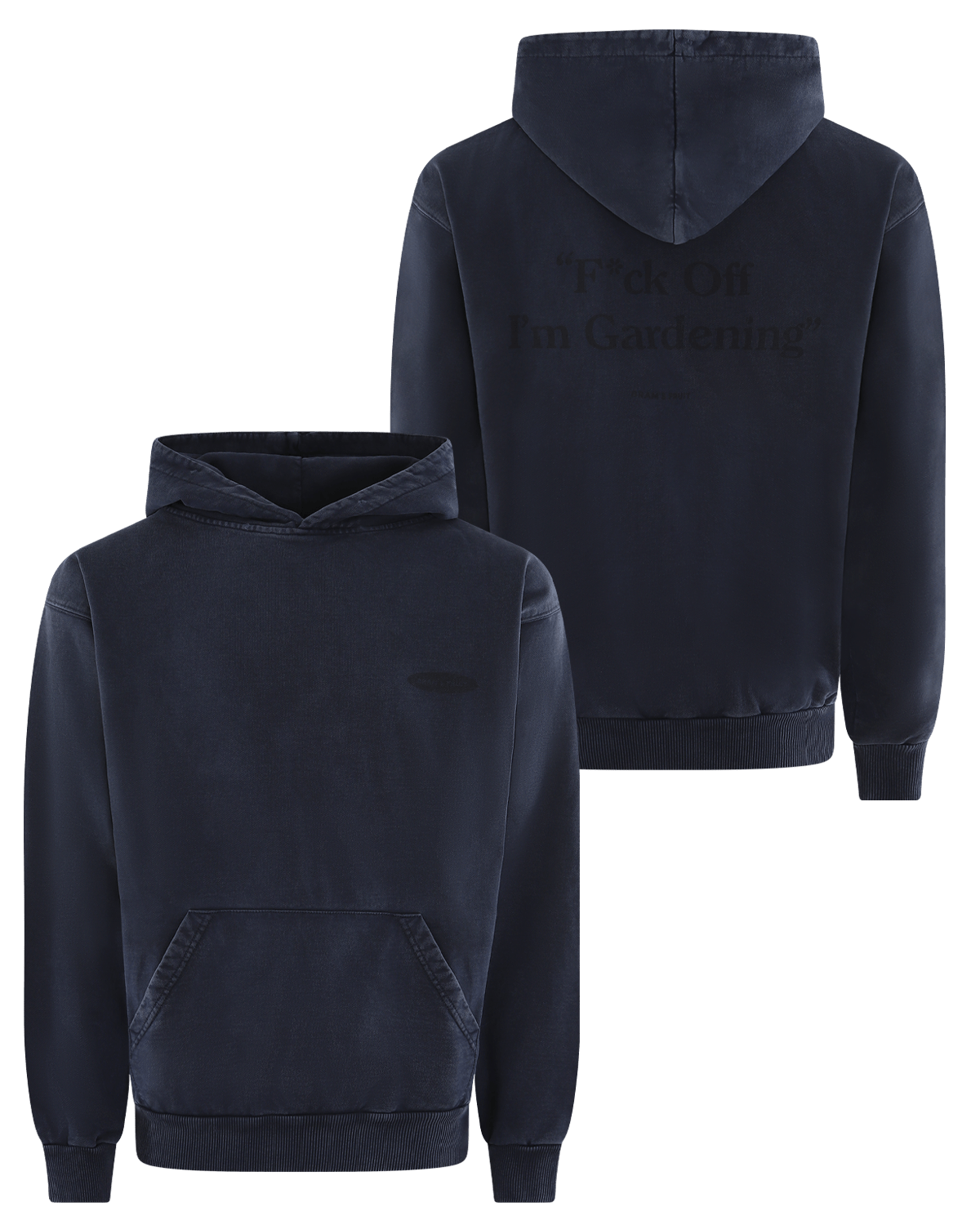 Bram's Fruit Heren Distressed Fuck Off Hoodie - Eleganza.nl