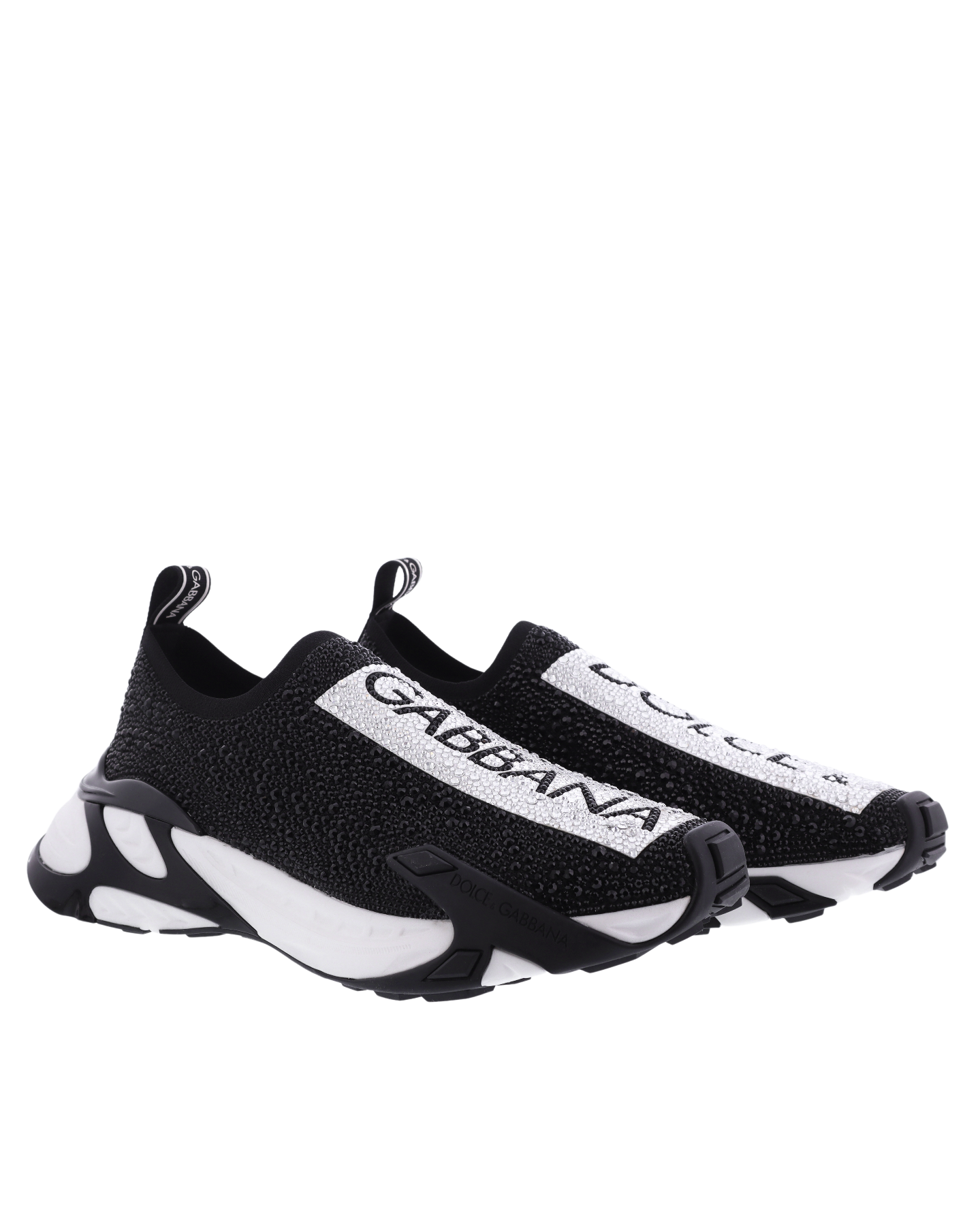 Heren Fast Sneakers Zwart/Wit Gala