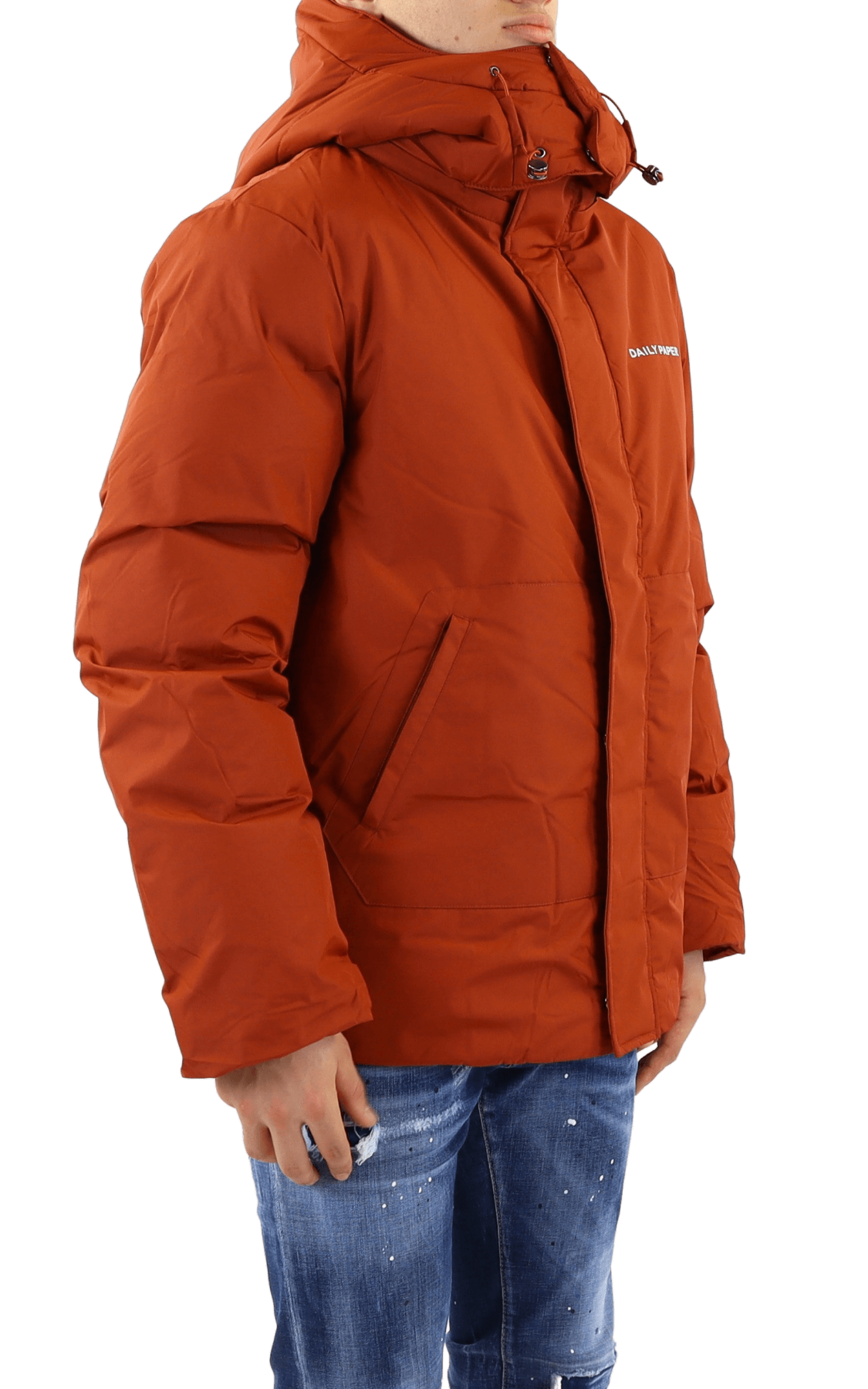 Heren Nuraz Puffer Jacket Rood