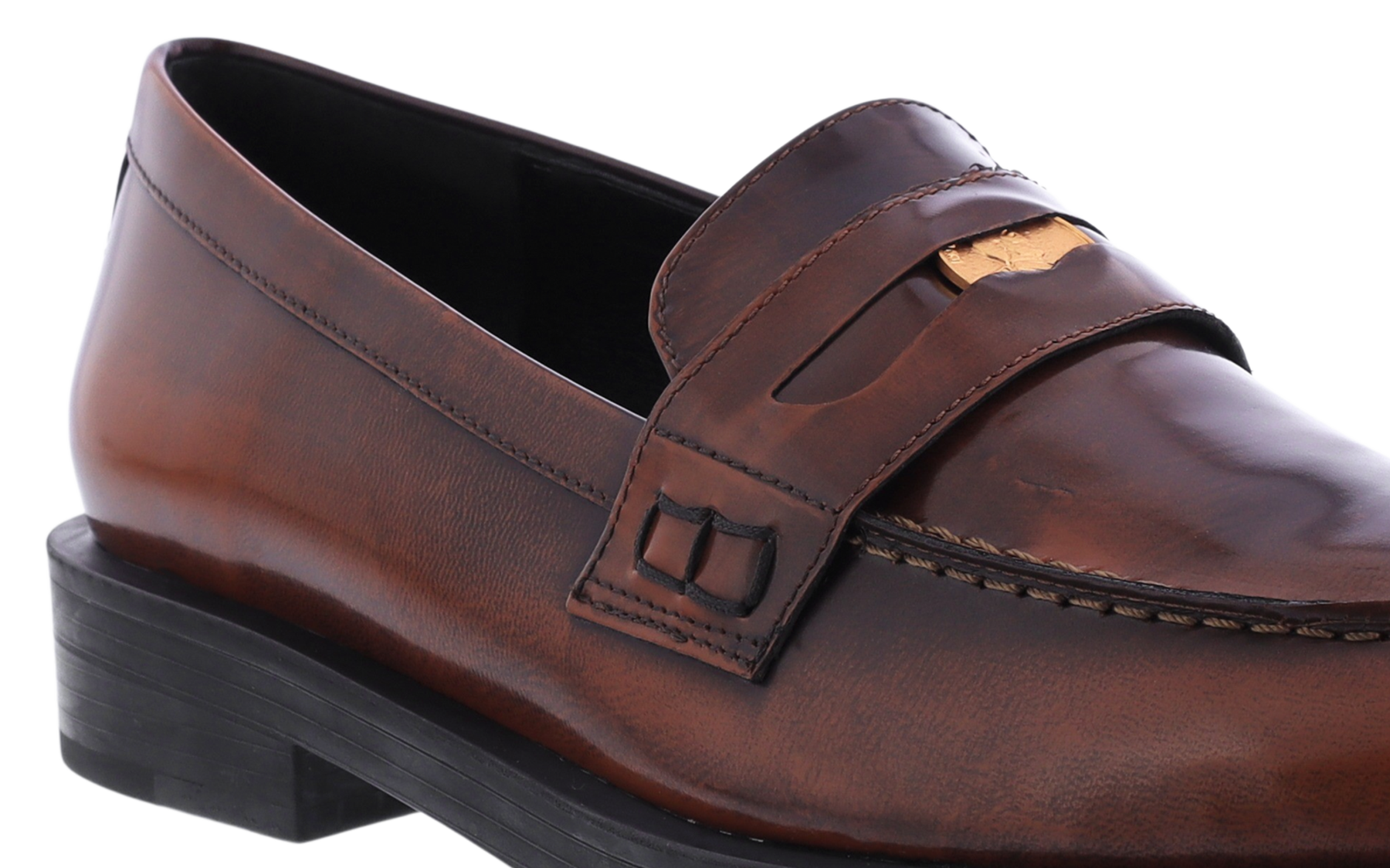 Dames Bras Penny Loafer Bruin