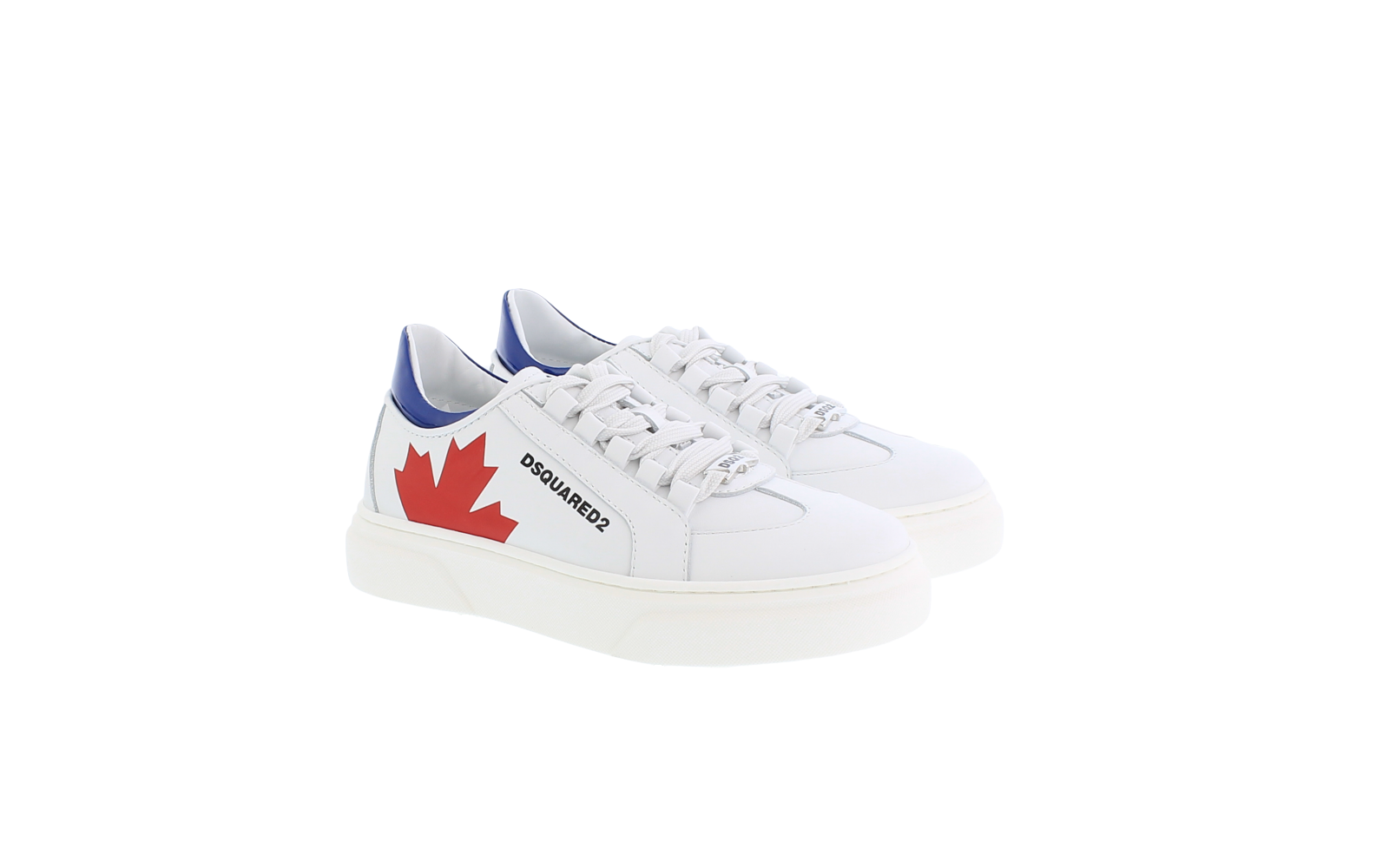 Kids Box Sole Sneakers Maple Print