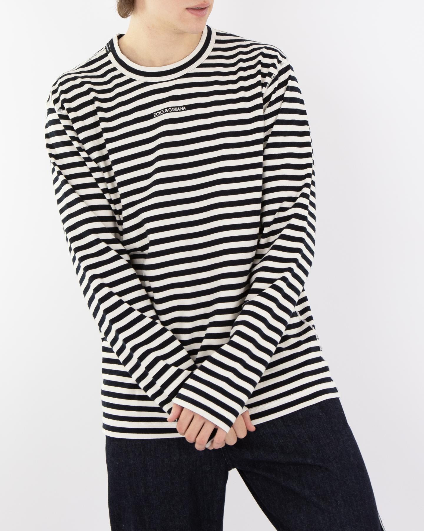 Heren Marina Shirt Wit/Blauw