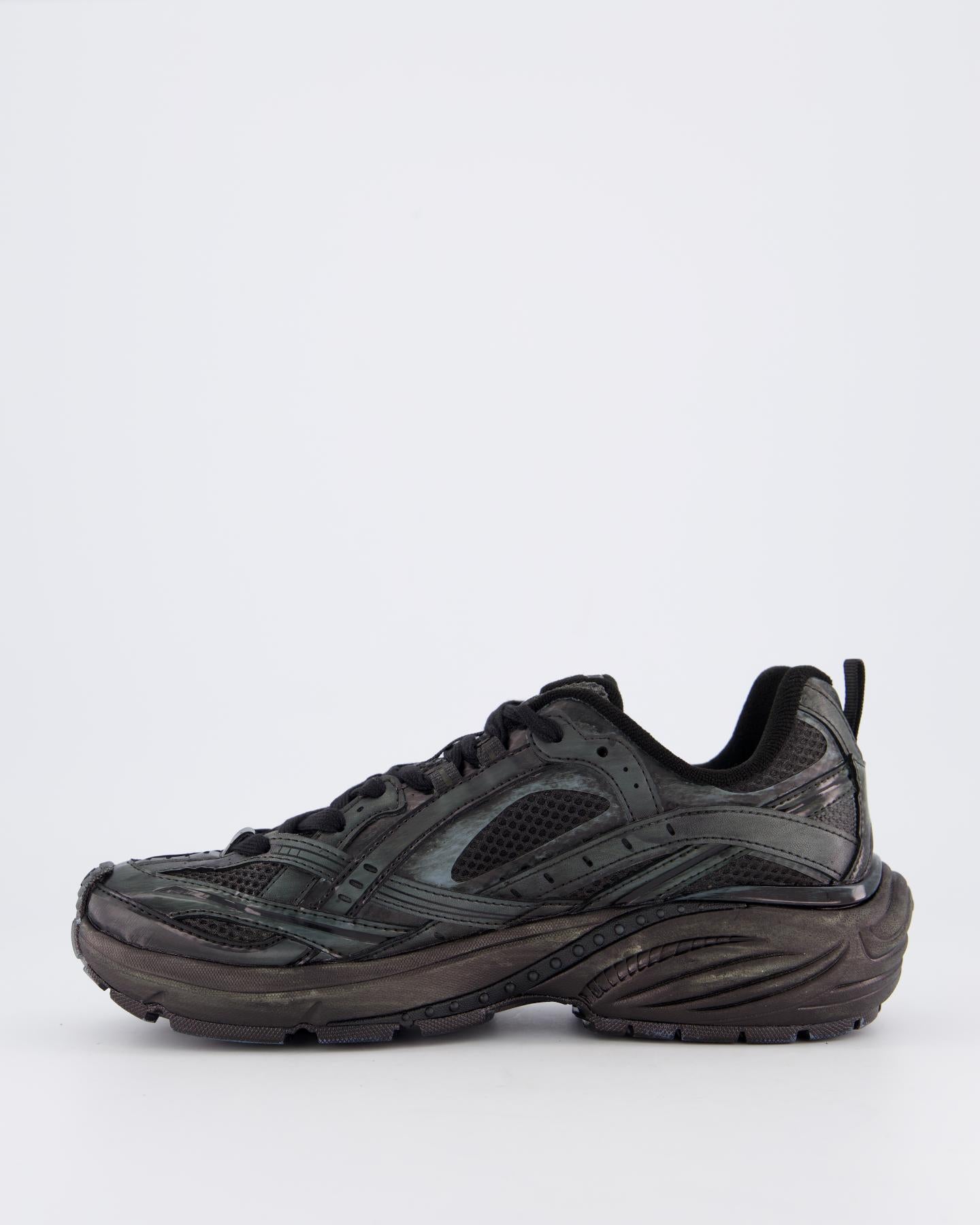 Heren Storm Runner Dip Dye Zwart
