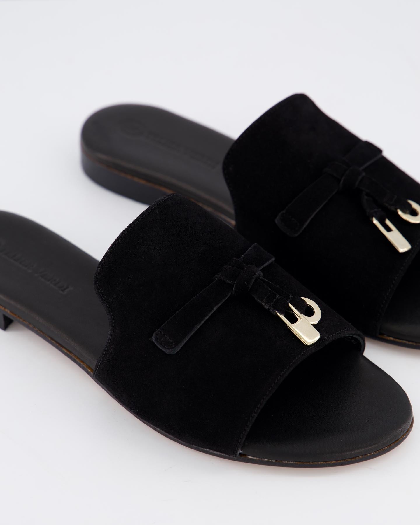 Dames Molly Slipper Zwart