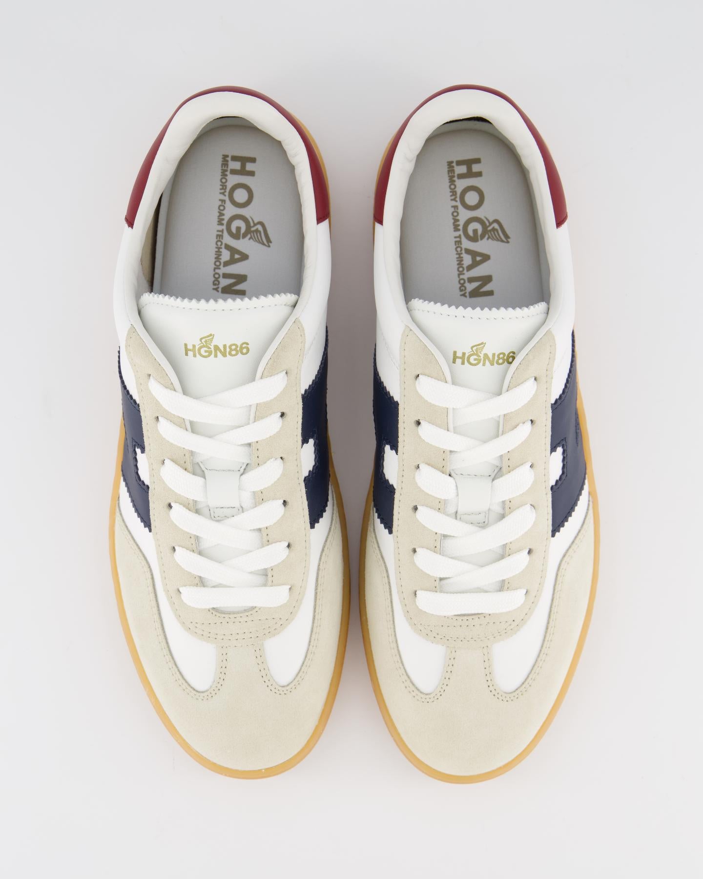 Heren Cool Sneaker Wit/Blauw/Rood