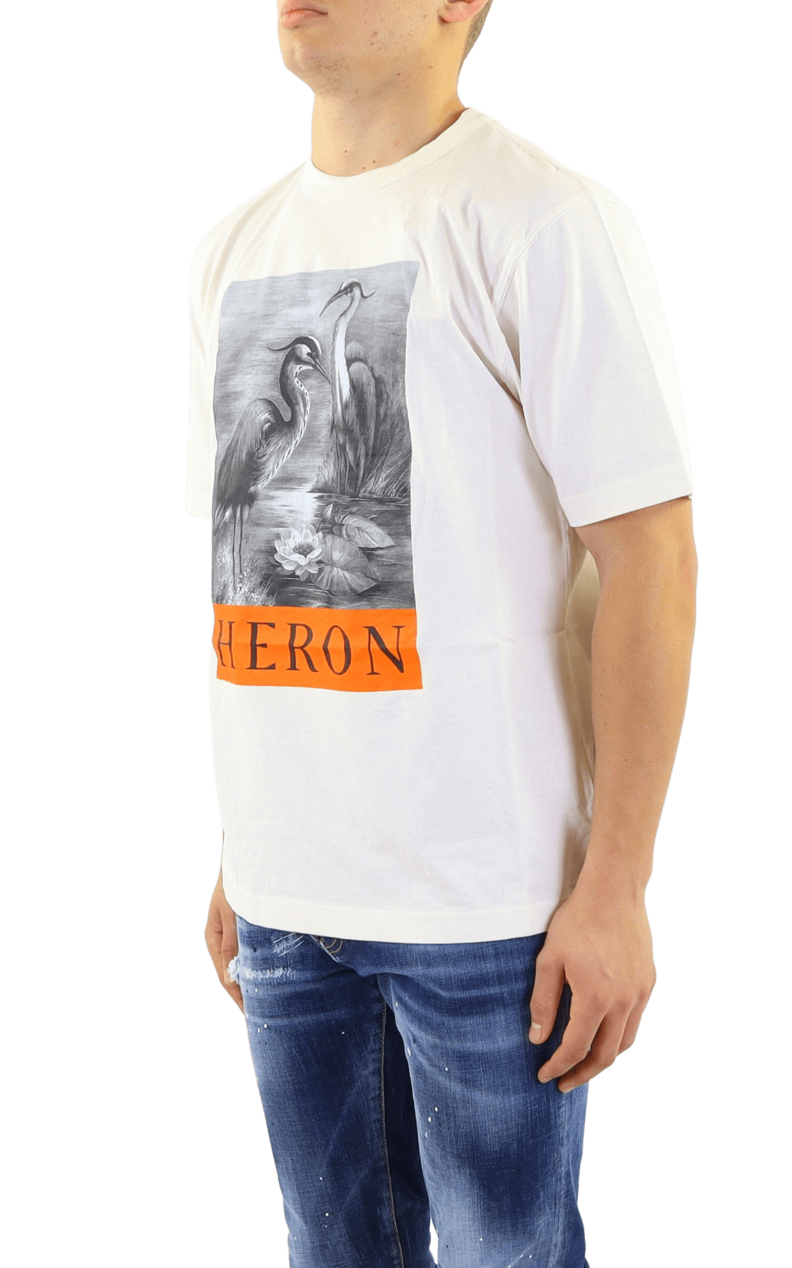 Heren Nf Heron Bw Ss Tee
