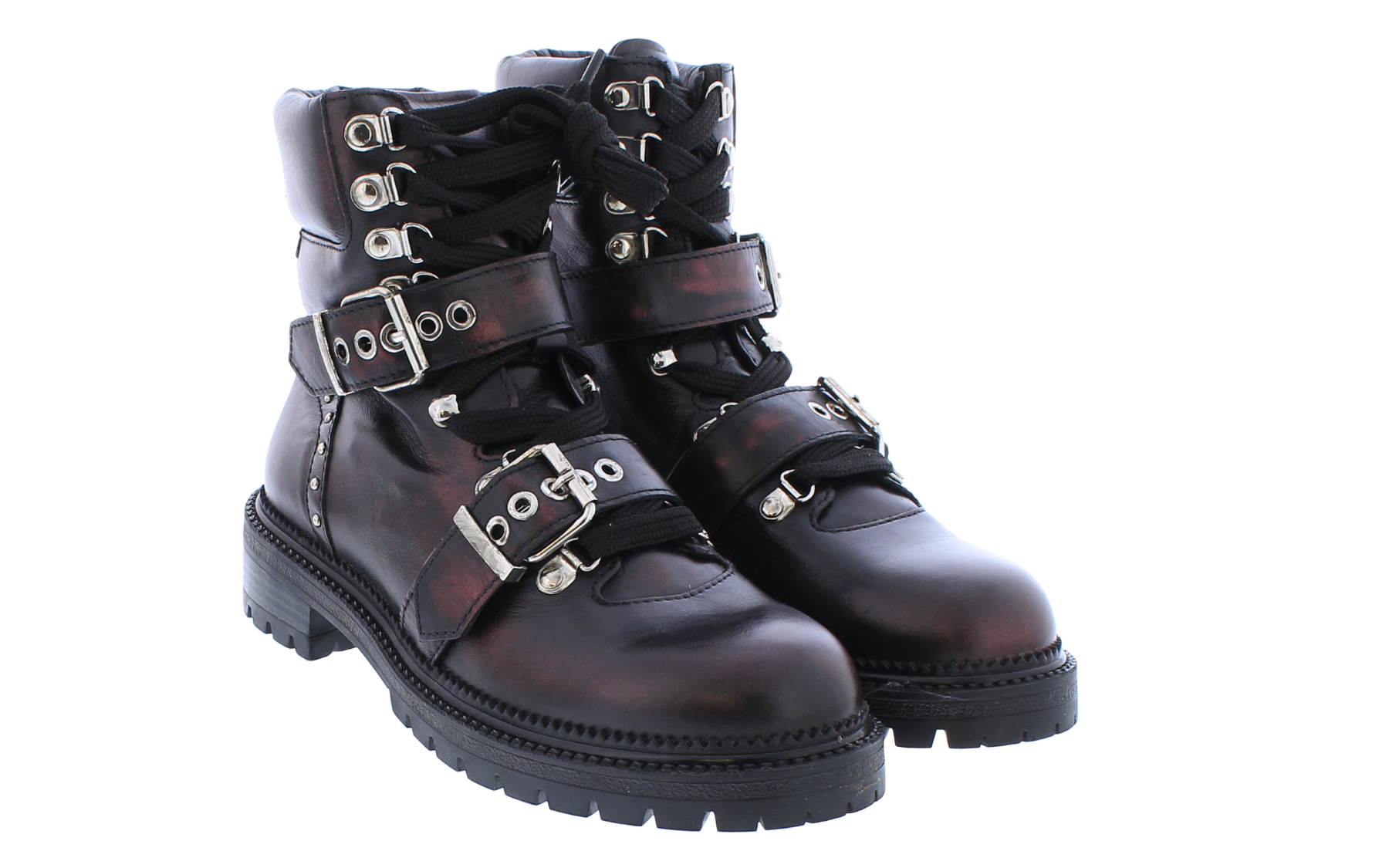 Dames Biker Studs with strap