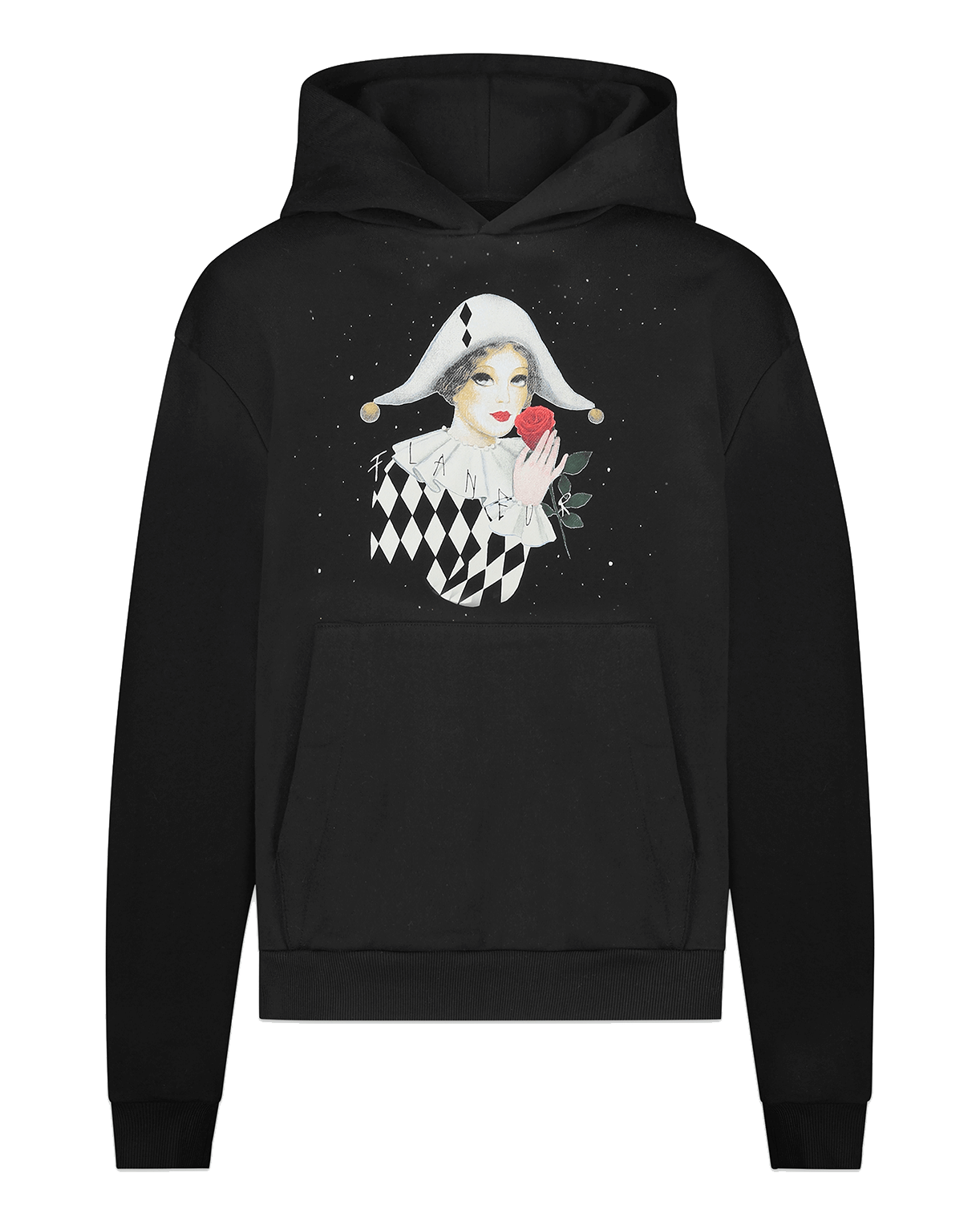 Heren Arlequin Hoodie Zwart