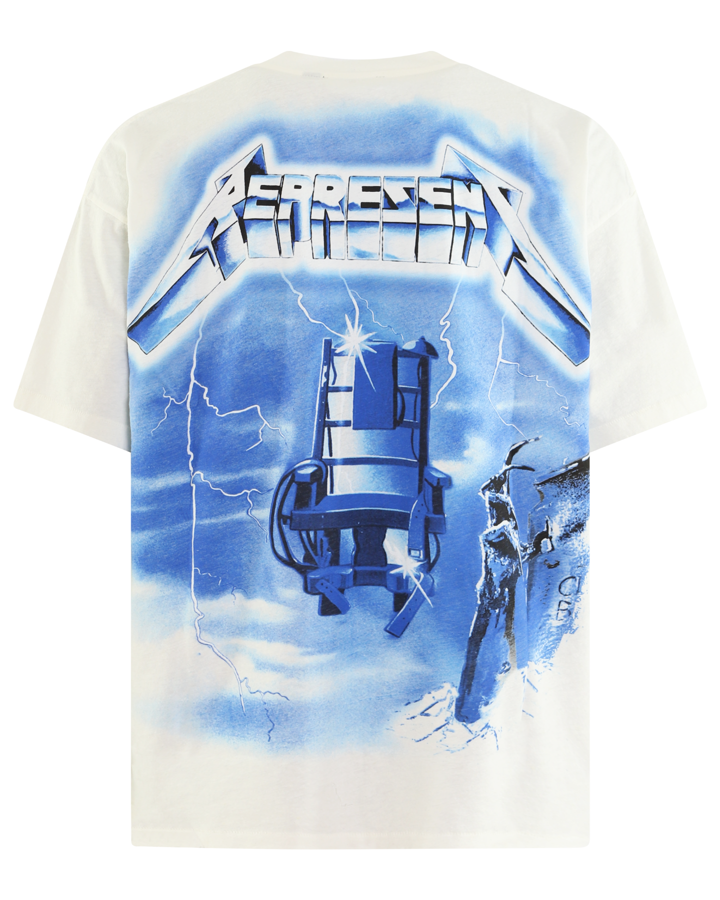 Heren Metallica Ride T-Shirt Wit