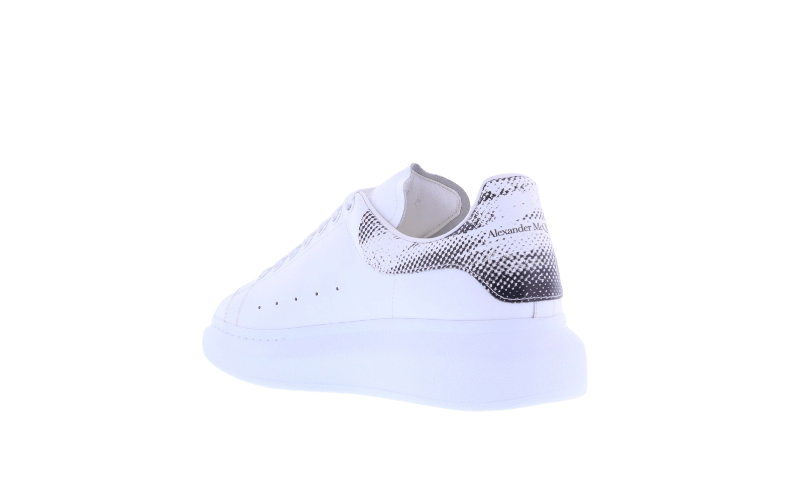 Heren Oversized Sneaker wit/print