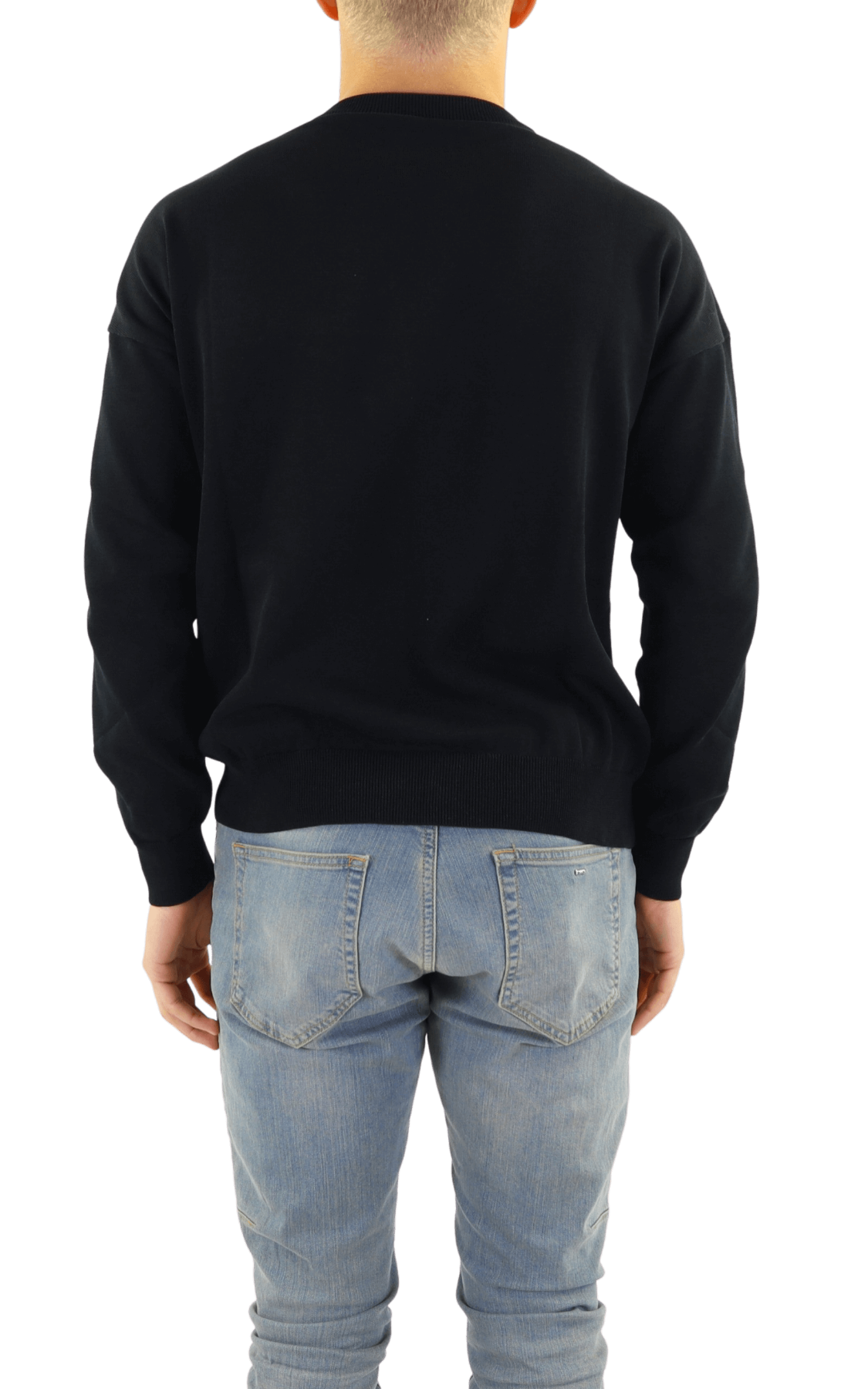 Heren Icon Wings Knit Boxy Crew