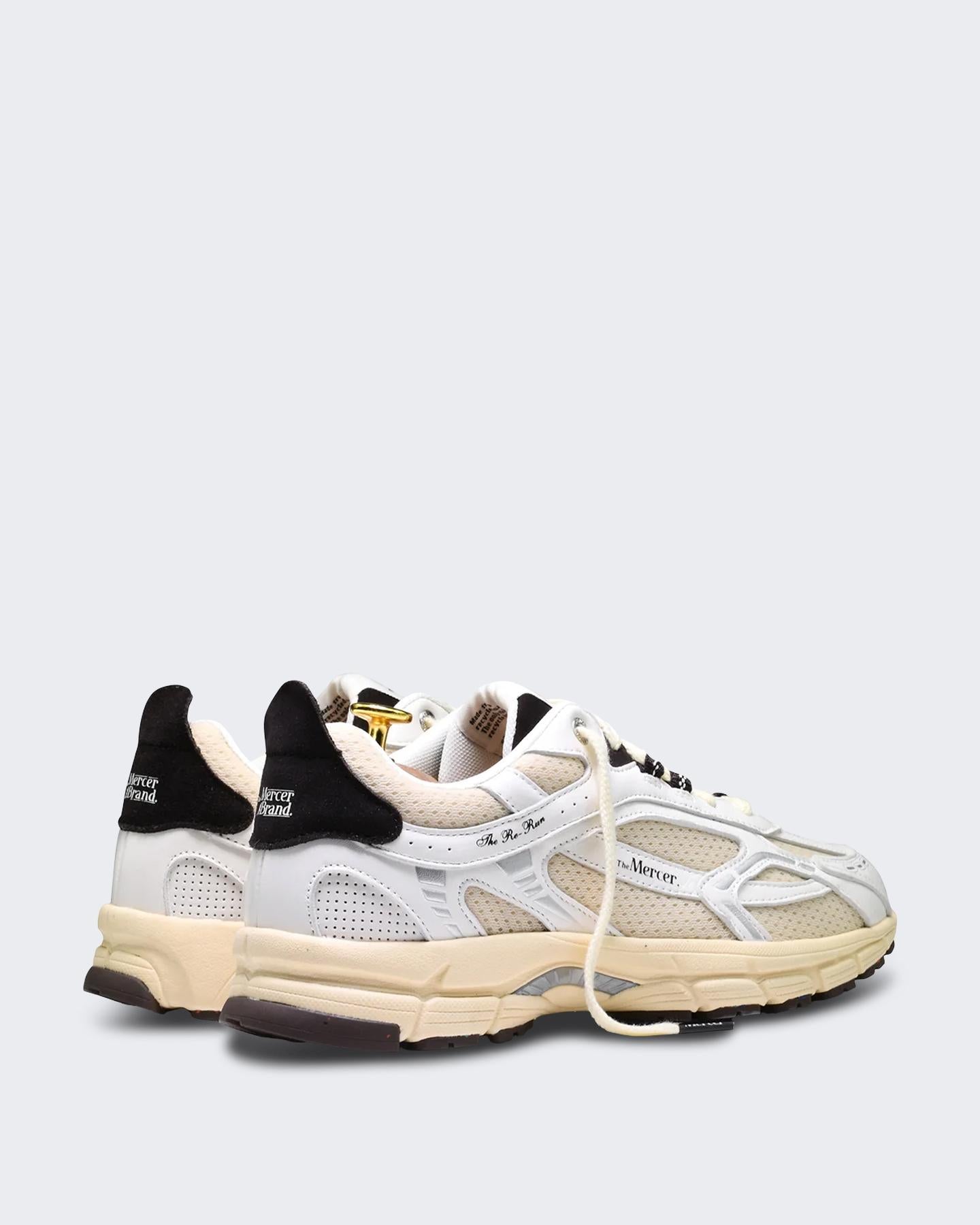 Mercer Dames Re-Run Vintage Sneaker Wit