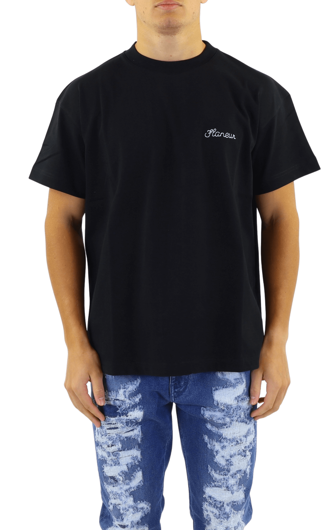 Heren Flaneur Signature T-Shirt