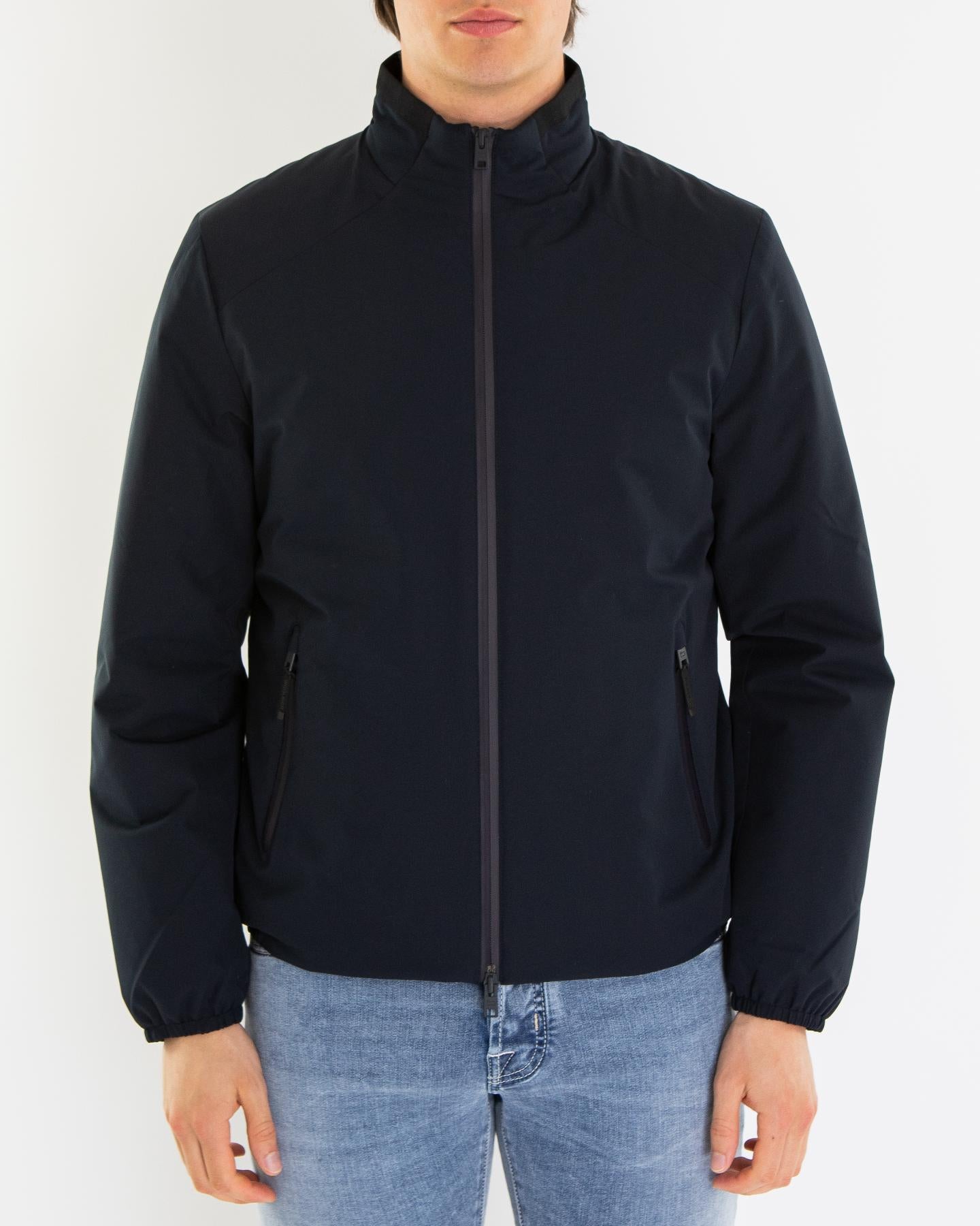 Heren TwoLayers Sailing Bomber Blauw