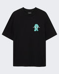 Herren T-Shirt met klassieke pasvorm Schwarz