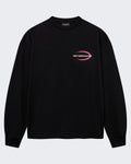 Herren Tavi Longsleeve-Black Schwarz