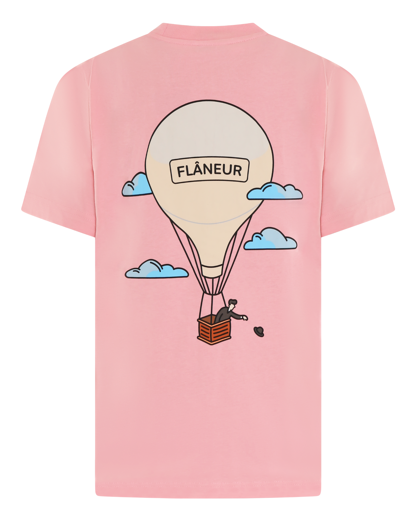 Heren Aéronautique T-Shirt Roze