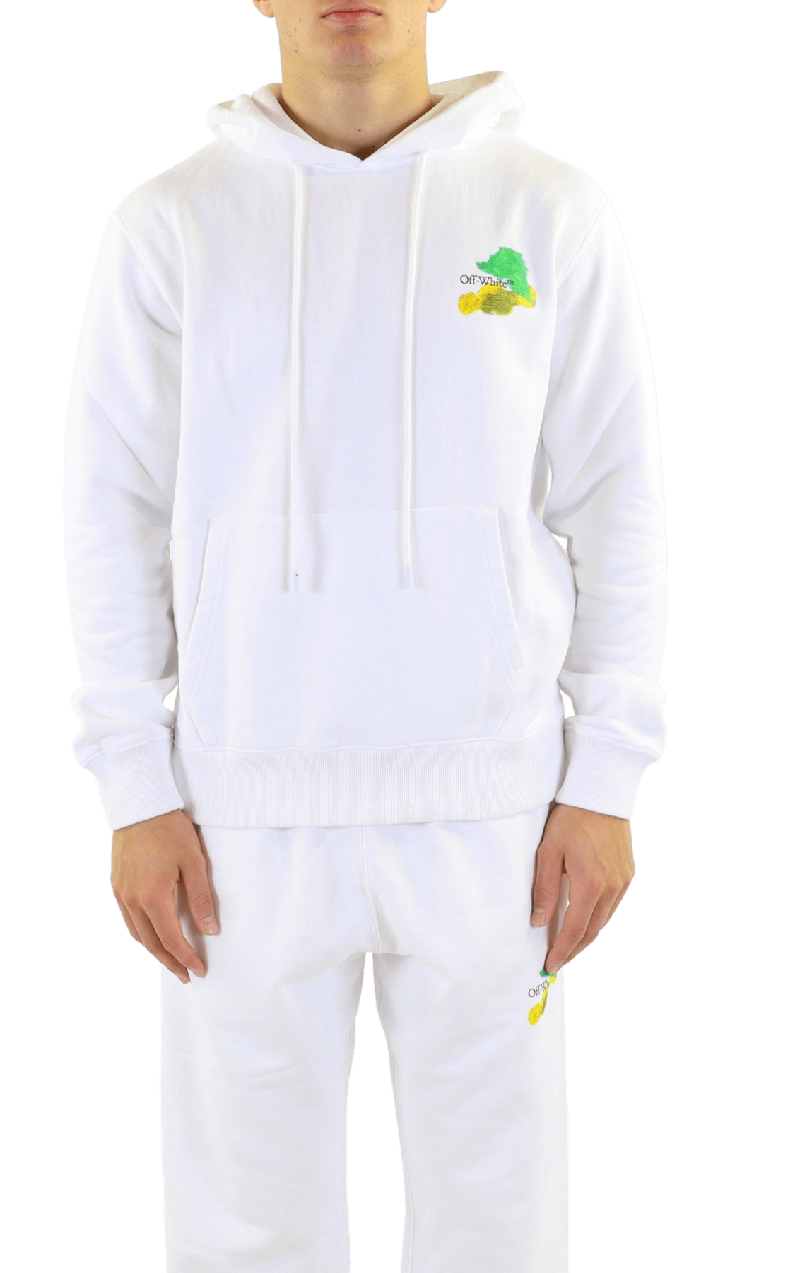 Heren Brush Arr Slim Hoodie