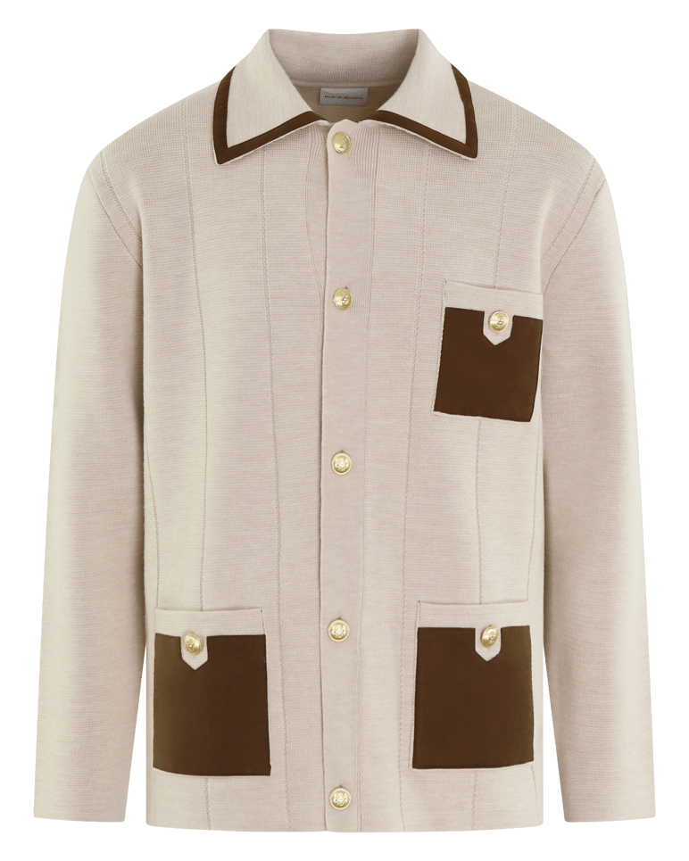 Drole De Monsieur Heren Le Cardigan Poches - Eleganza.nl