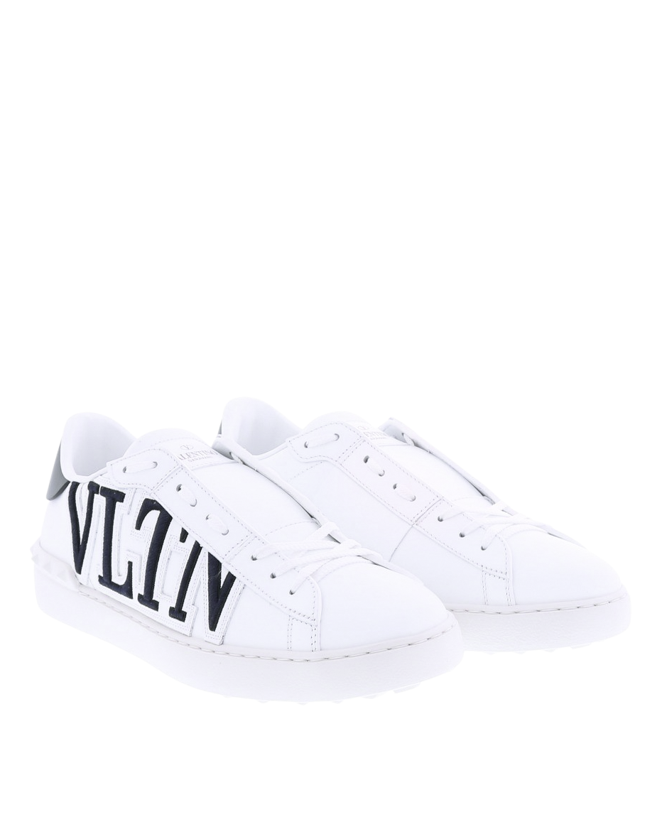 Heren Open Sneaker VL7N Wit/Zwart