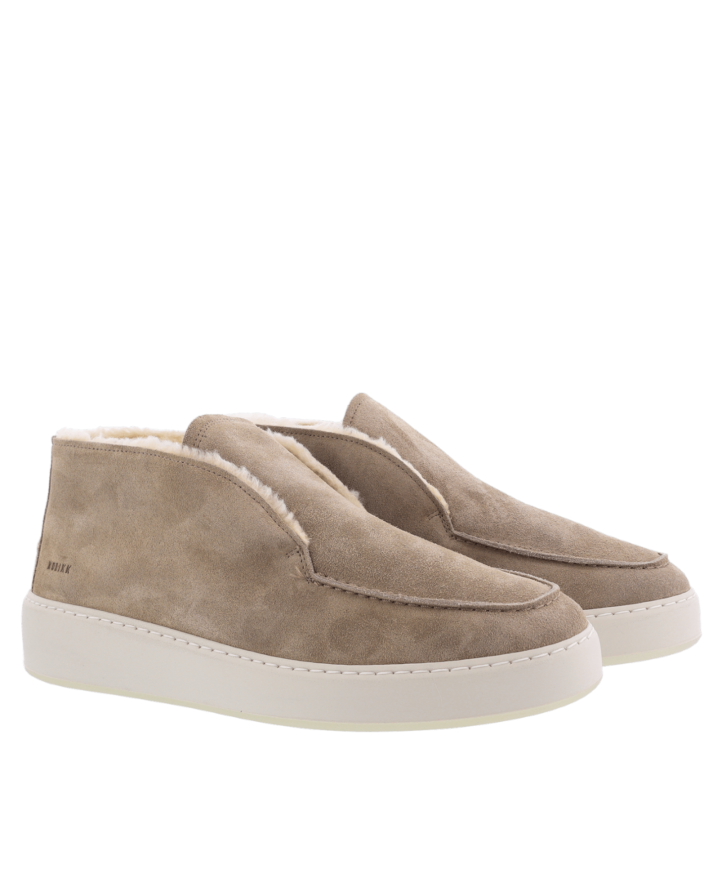 Heren Jiro Suo Fur Loafer Beige