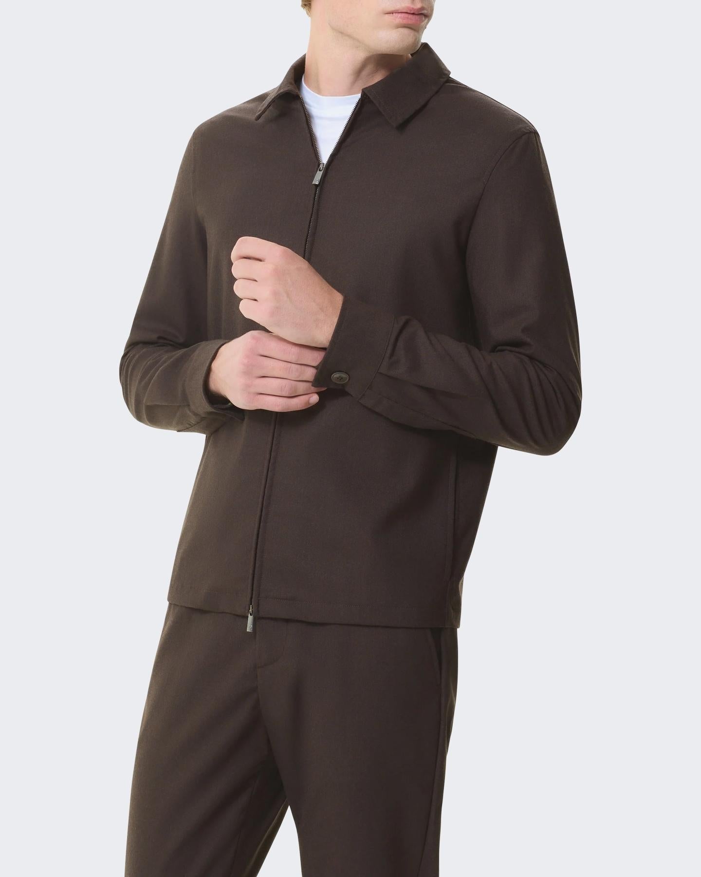 Heren Flannel Stretch Overshirt