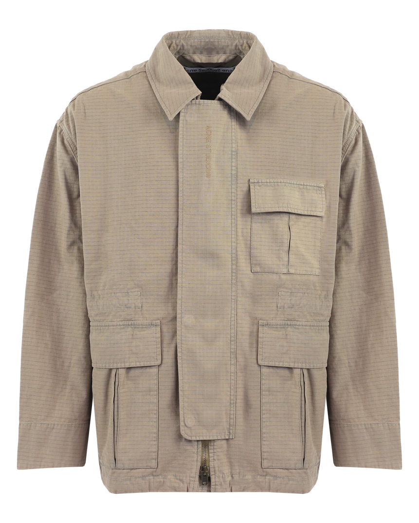 Heren Ripstop Jacket Beige